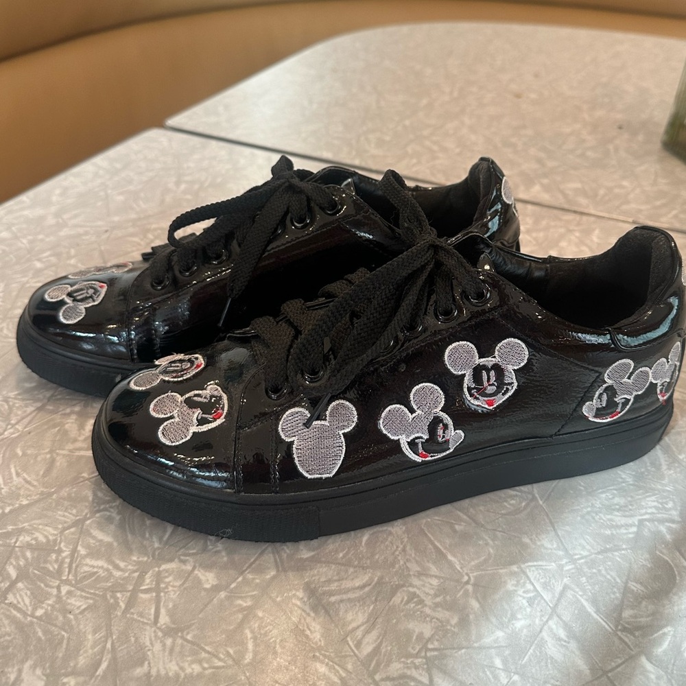 Baldi London Mickey Mouse low tops